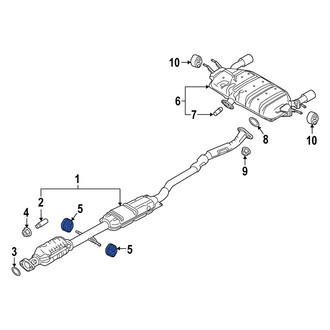 Mazda OE - Exhaust System Hanger