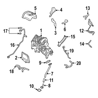 Mazda OE - Engine / Transaxle - Turbocharger & Components