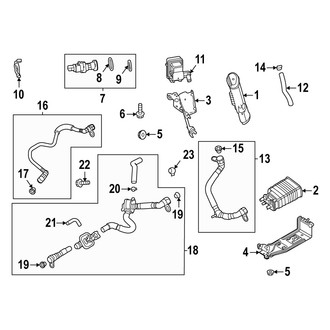 Mazda OE - Emission System - Emission Components
