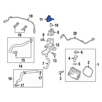 Mazda OE - Vacuum Reservoir