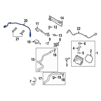 Mazda OE - Front Oxygen Sensor