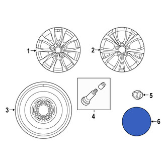 Mazda OE - Wheel Cap