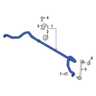 Mazda OE - Front Suspension Stabilizer Bar