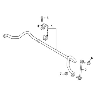 Mazda OE - Front Suspension - Stabilizer Bar & Components