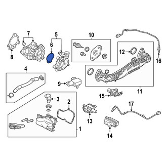 Mazda OE - Diesel Exhaust Fluid (DEF) Pump O-Ring