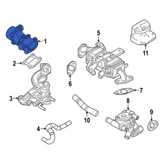 Mazda OE - Exhaust Gas Recirculation (EGR) Valve