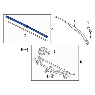 Mazda OE - Front Left Wiper Blade