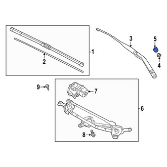 Mazda OE - Wiper Arm Cap