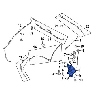 Mazda OE - Washer Fluid Reservoir