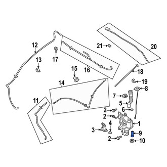 Mazda OE - Washer Fluid Level Sensor