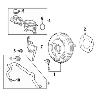 Mazda OE - Cowl - Components on Dash Panel