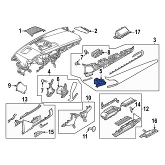Mazda OE - Right Dashboard Air Vent