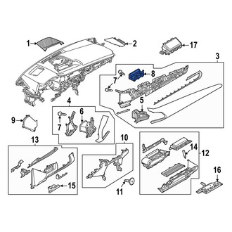 Mazda OE - Left Dashboard Air Vent