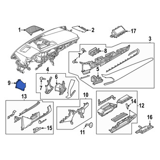 Mazda OE - Left Lower Instrument Panel Side Cover