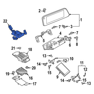 Mazda OE - GPS Navigation System Antenna