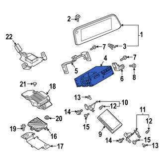 Mazda OE - Radio Control Unit