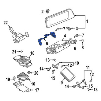 Mazda OE - Radio Bracket