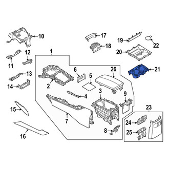 Mazda OE - Console Cup Holder