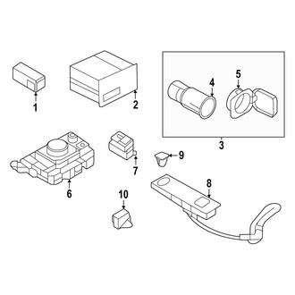 Mazda OE - Center Console (Electrical Components)