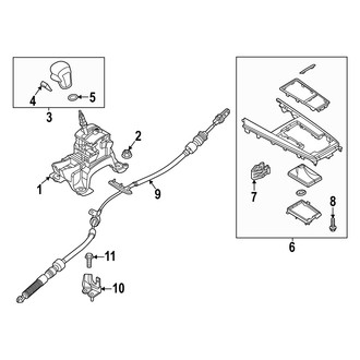 Mazda OE - Center Console (Shifter Trim)