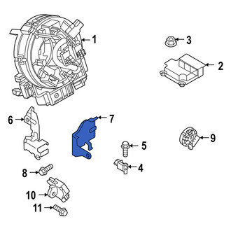Mazda OE - Left Air Bag Impact Sensor Bracket