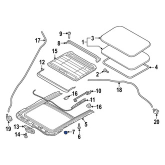 Mazda OE - Engine Control Module (ECM) Nut