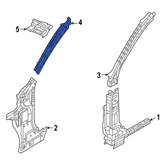 Mazda OE - Left Upper Body A-Pillar