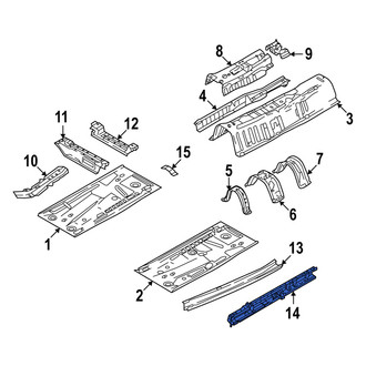 Mazda OE - Front Left Rocker Panel
