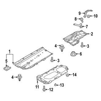 Mazda OE - Pillars, Rocker & Floor - Splash Shields