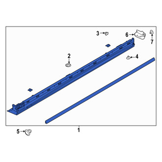Mazda OE - Left Rocker Panel Guard