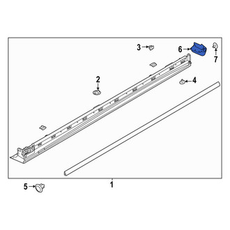 Mazda OE - Right Stone Deflector