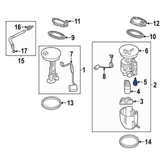 Mazda OE - Fuel Injection Pressure Regulator