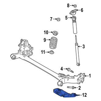 Mazda OE - Rear Left Stone Guard