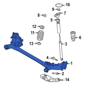 Mazda OE - Rear Suspension Subframe