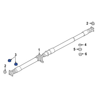 Mazda OE - Upper Drive Shaft Washer