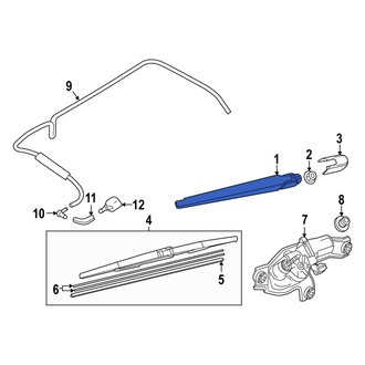 Mazda OE - Rear Wiper Arm