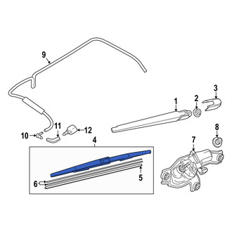 Mazda OE - Rear Wiper Blade