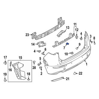 Mazda OE - Bumper Seal