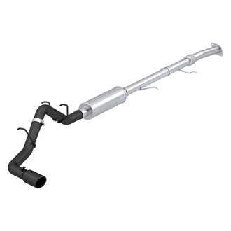 MBRP® - Armor BLK™ Aluminized Steel Cat-Back Exhaust System with Single Side Exit