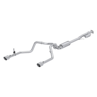 MBRP® - Armor Pro™ 304 SS Cat-Back Exhaust System with Split Rear Exit