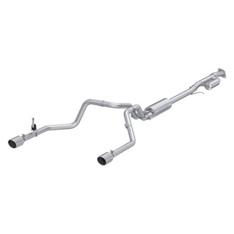 MBRP® - Armor Lite™ Aluminized Steel Cat-Back Exhaust System with Split Rear Exit