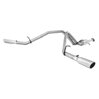 MBRP® - Installer Series™ Aluminized Steel Cat-Back Exhaust System with Split Side Exit