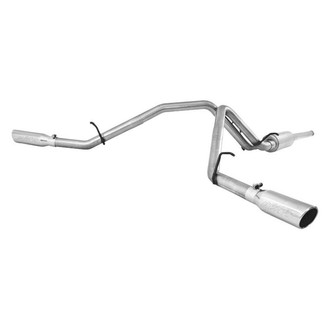 MBRP® - Installer Series™ Aluminized Steel Cat-Back Exhaust System with Split Side Exit
