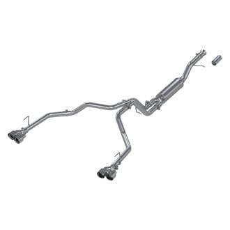 MBRP® - Armor Lite™ Aluminized Steel Cat-Back Exhaust System with Quad Rear Exit