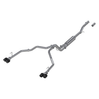 MBRP® - Armor Pro™ 304 SS Cat-Back Exhaust System with Quad Rear Exit