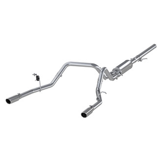MBRP® - Installer Series™ Aluminized Steel Cat-Back Exhaust System with Split Rear Exit