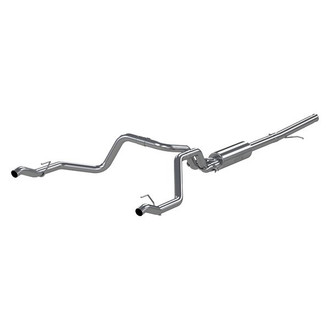 MBRP® - Pro Series™ 304 SS Cat-Back Exhaust System with Split Rear Exit