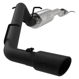 MBRP® - Black Series™ Aluminized Steel Cat-Back Exhaust System with Single Side Exit