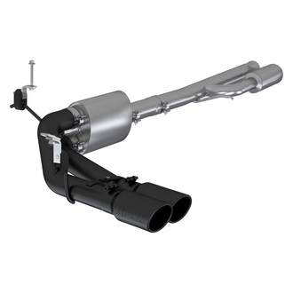MBRP® - Black Series™ Aluminized Steel Cat-Back Exhaust System with Dual Side Exit