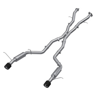 MBRP® - Armor Pro™ 304 SS Cat-Back Exhaust System with Split Rear Exit